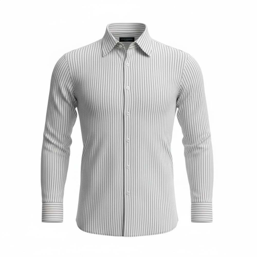 Giorgio Armani Le Collezioni Striped Dress Shirt 15.5 32/33 New with Tags